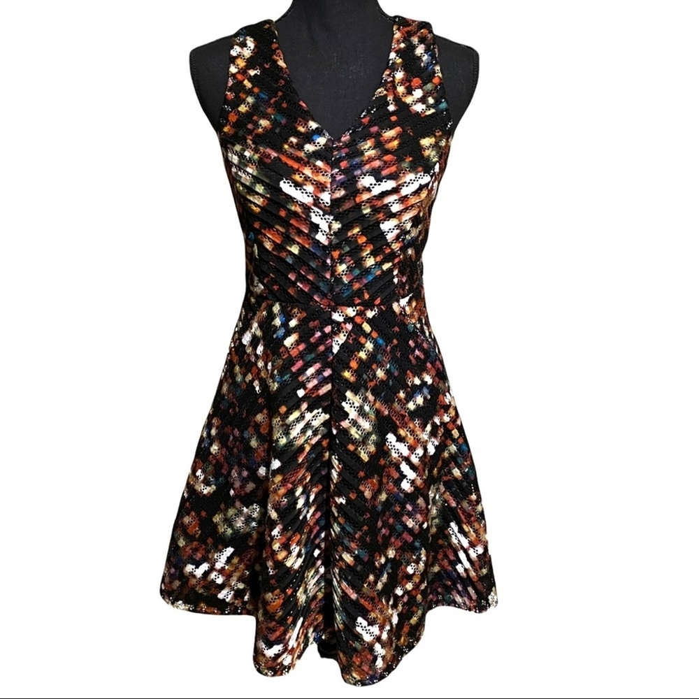 Multi color structured Mossimo dress - Size M